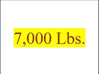 7000 Lbs